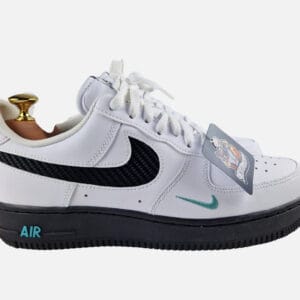 Nike Air Force 1 "White Black Teal"