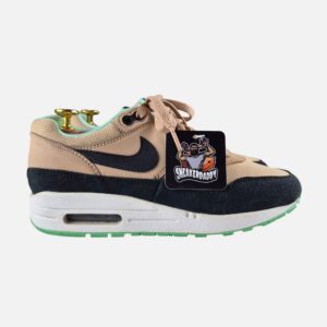 Nike Air Max 1 "Desert Black Green Glow" (wmns maatvoering)